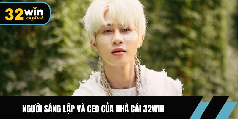 Tác giả Phương Tuấn - Người sáng lập và CEO của nhà cái 32win